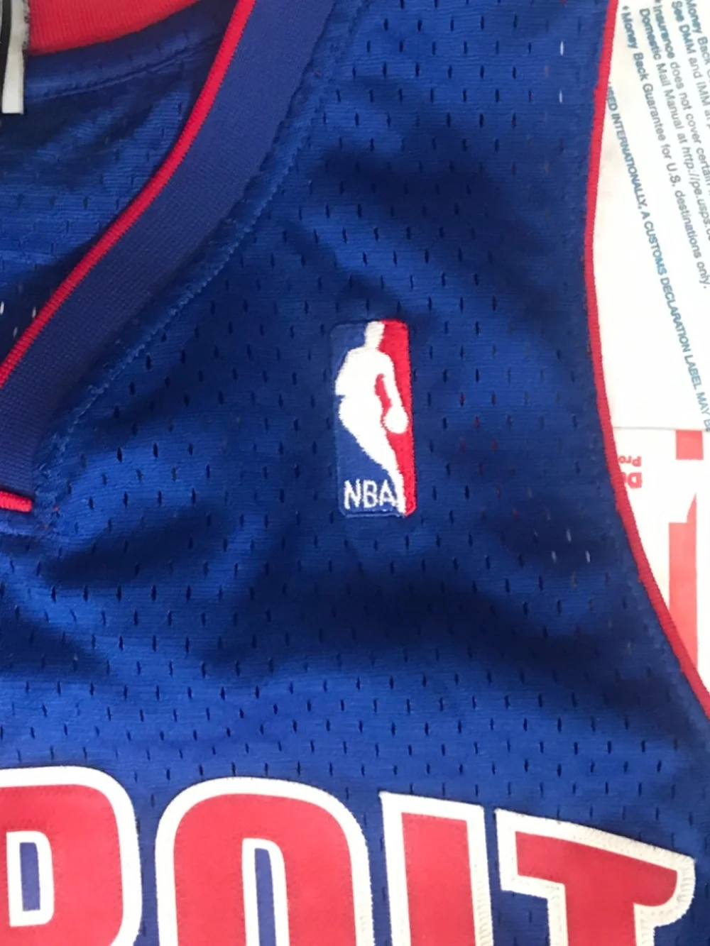 Men’s Rare Vintage Tayshaun Prince Adidas Detroit Pistons Jersey Size Medium